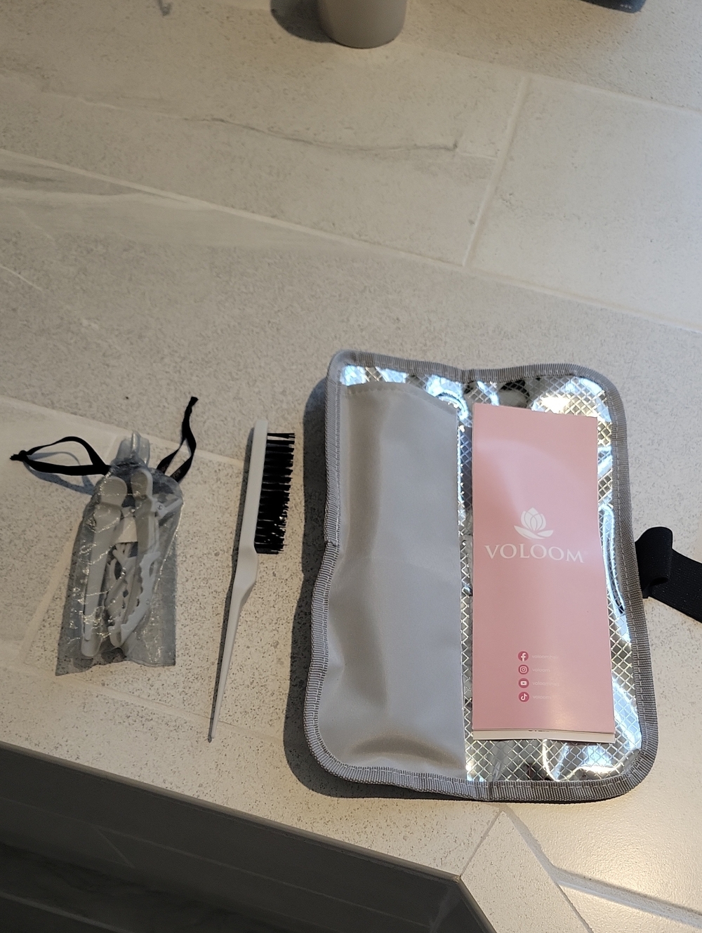 Voloom Pink Petite Hair Volumizing Iron - Picture 3 of 3